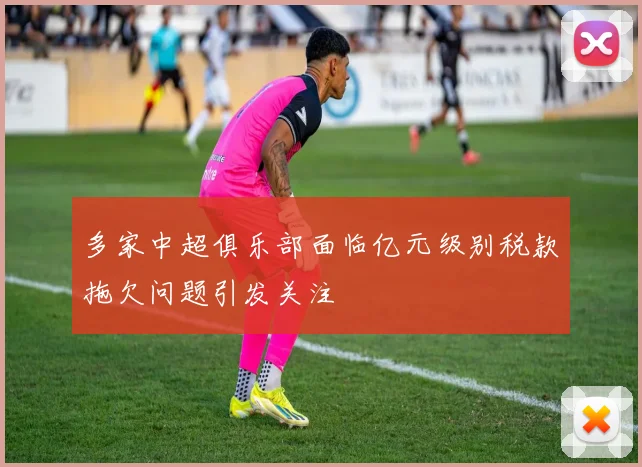 多家中超俱乐部面临亿元级别税款拖欠问题引发关注
